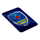Aruba Mettalic Emblem Magneet (Rechterzijde)