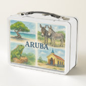 Aruba multiview aquarel (Achterkant)