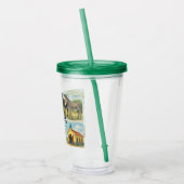 Aruba multiview aquarel acryl drinkbeker (Links)