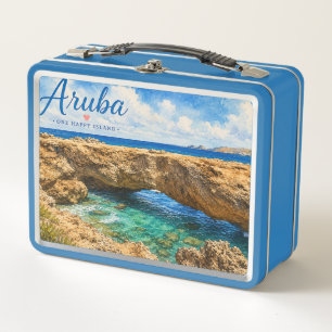 Aruba Natuurlijke Brug rotsformatie Caribisch gebi
