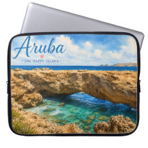 Aruba Natuurlijke Brug rotsformatie Caribisch gebi