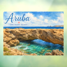 Aruba Natuurlijke Brug rotsformatie Caribisch gebi