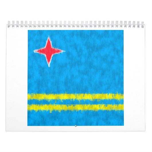 Aruba Oil Painting Tekening Kalender (Hoes)