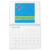 Aruba Oil Painting Tekening Kalender (Jan 2027)
