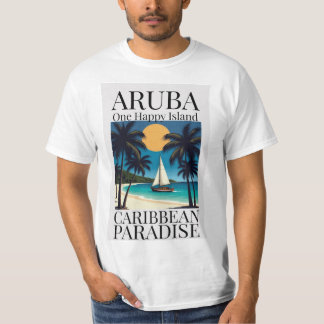 Aruba One Happy Island  T-shirt