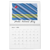 Aruba opnieuw 2024 kalender (Mar 2026)