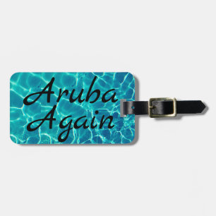 Aruba opnieuw bagagelabel