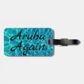 Aruba opnieuw bagagelabel (Achterkant horizontaal)