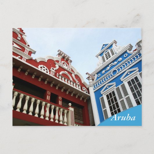 Aruba, Oranjestad Briefkaart (Voorkant)