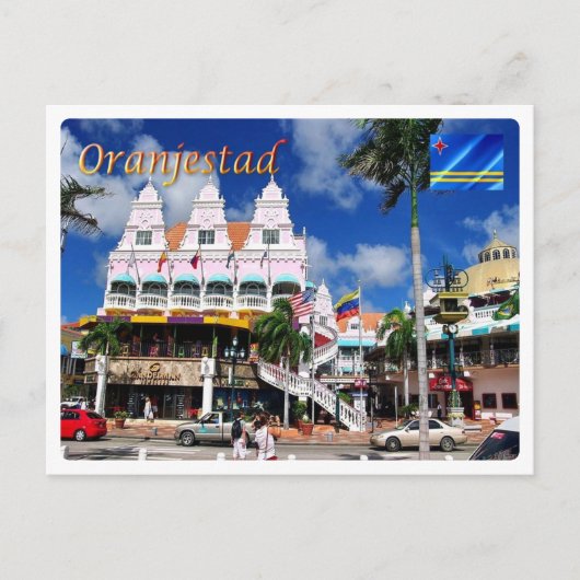 Aruba - Oranjestad - Royal Plaza - Briefkaart (Voorkant)