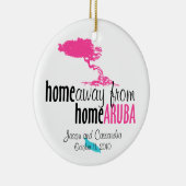 Aruba Ornament - thuis weg van huis (Rechts)