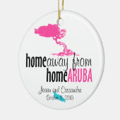 Aruba Ornament - thuis weg van huis (Links)