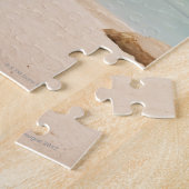 Aruba, palapa op het strand legpuzzel (Zijkant)