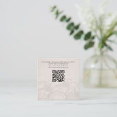 Aruba Passport Wedding QR Informatiekaartje (Staand voorkant)