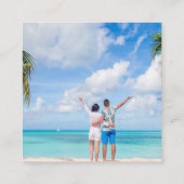 Aruba Passport Wedding QR Informatiekaartje (Achterkant)