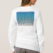 Aruba Pelican Post Women's Long Hoeve Shirt (Achterkant)