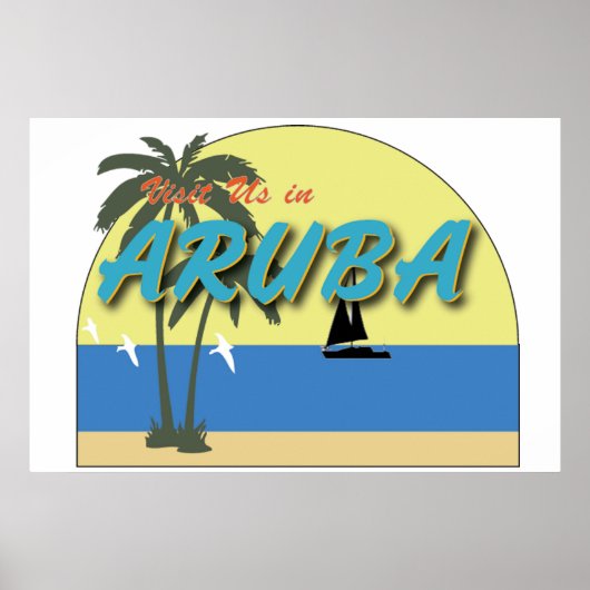 Aruba Poster (Voorkant)