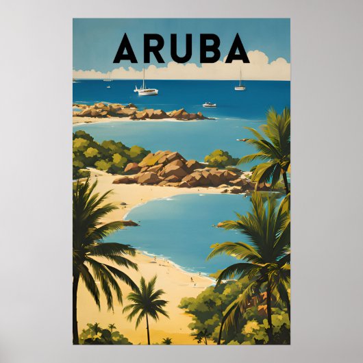 Aruba Poster (Voorkant)