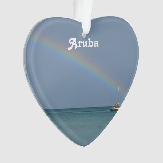 Aruba Rainbow Ornament (voorkant)