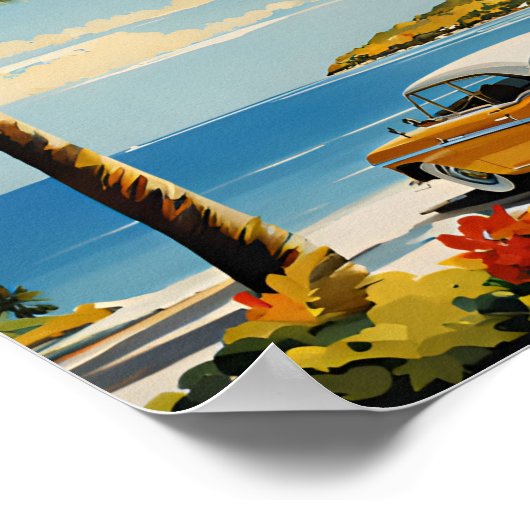 Aruba Reizen Poster (Hoek)