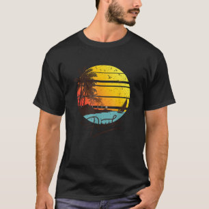 Aruba Retro Summer Tropical Beach T-shirt