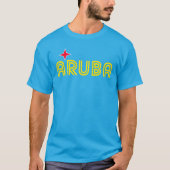 Aruba Retro T-shirt (Voorkant)