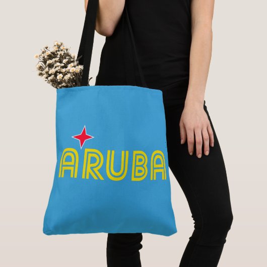 Aruba Retro Tote Bag (Dichtbij)