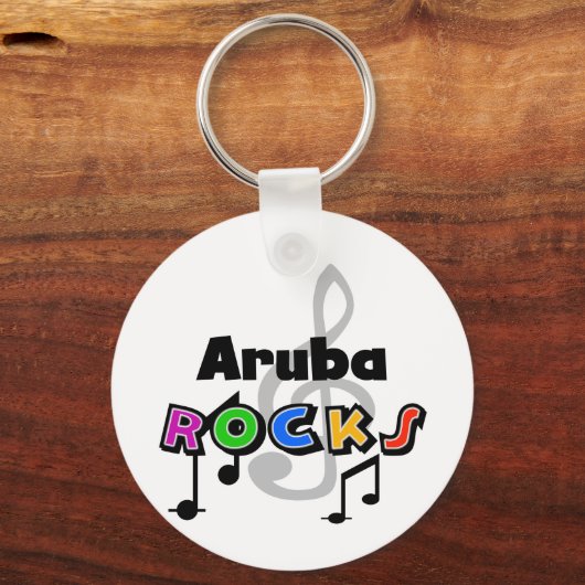 Aruba Rocks Sleutelhanger (Voorkant)