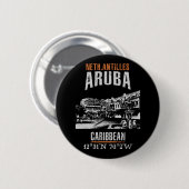 Aruba Ronde Button 5,7 Cm (Voorkant /achterkant)