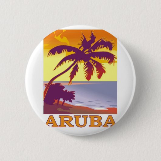 Aruba Ronde Button 5,7 Cm (Voorkant)