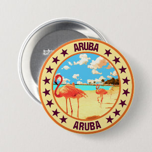 Aruba Ronde Button 7,6 Cm