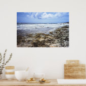 Aruba Rotsachtige Oceaan Poster (Keuken)
