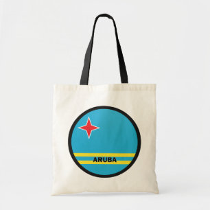 Aruba Roundel kwaliteitsvlag Tote Bag