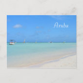 Aruba Sailboarding Briefkaart (Voorkant)