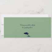 ARUBA Save the Date Boarding Pass (Achterkant)