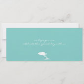 ARUBA Save the Date Boarding Pass (Achterkant)