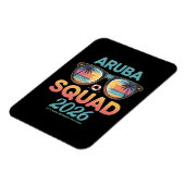 Aruba Selectie 2026 Retro Magneet (Linkerzijde)