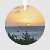 Aruba Setting Sun Ornament (achterkant)