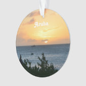 Aruba Setting Sun Ornament (voorkant)