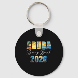 Aruba Spring Break 2026 Zomer Vakantie Strand Sleutelhanger