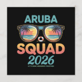 Aruba Squad 2026 Retro Menu (Voorkant)