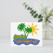 Aruba State of Mind briefkaart (Staand voorkant)