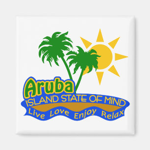 Aruba State of Mind magneet
