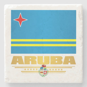 Aruba Stenen Onderzetter