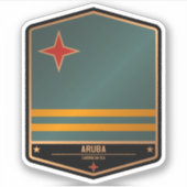 Aruba Sticker (Voorkant)