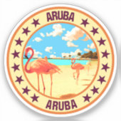 Aruba Sticker (Voorkant)