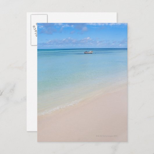 Aruba, strand en zee 2 briefkaart (Voorkant / Achterkant)
