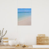 Aruba, strand en zee 2 poster (Keuken)