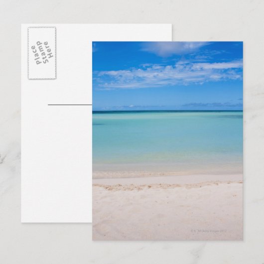 Aruba, strand en zee 3 briefkaart (Voorkant / Achterkant)