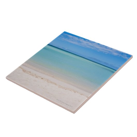 Aruba, strand en zee 3 tegeltje (Zijkant)